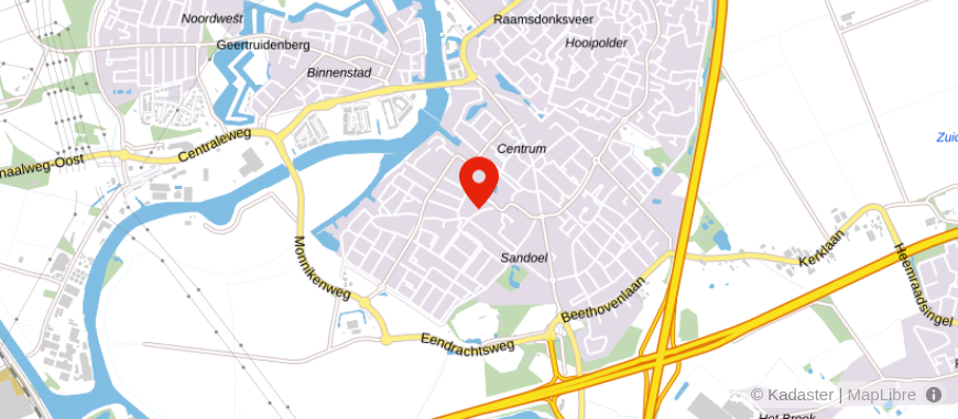 Locatie van Amer Notarissen