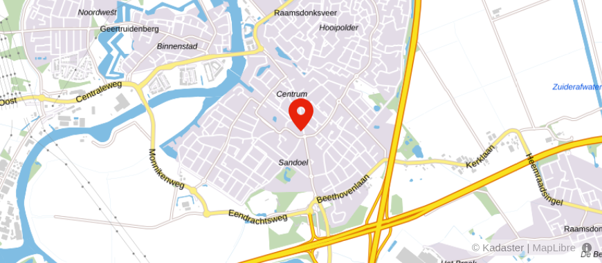Locatie van Nassy & Wijnmaalen Financiële Diensten
