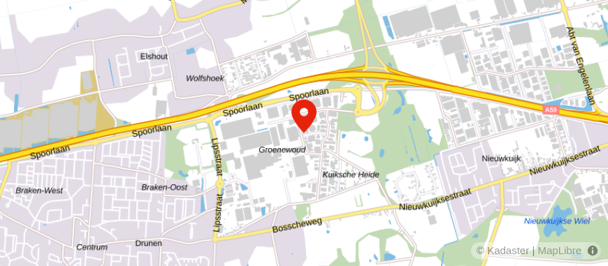 Locatie van Verbonden Financieel Advies