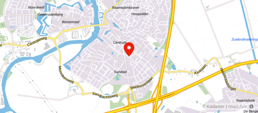 Locatie van Accountantskantoor De Jongh