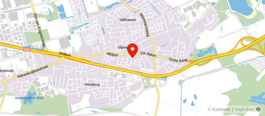 Locatie van ACF Maasrand