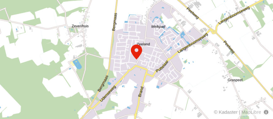 Locatie van Van Zanten Assurantiën