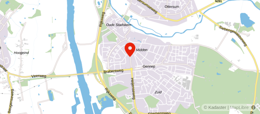 Locatie van Makelaardij Twan Poels