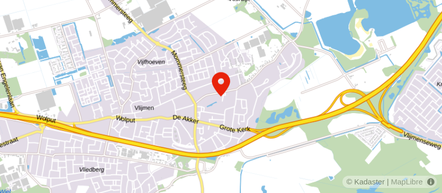 Locatie van Huijbregts Notarissen