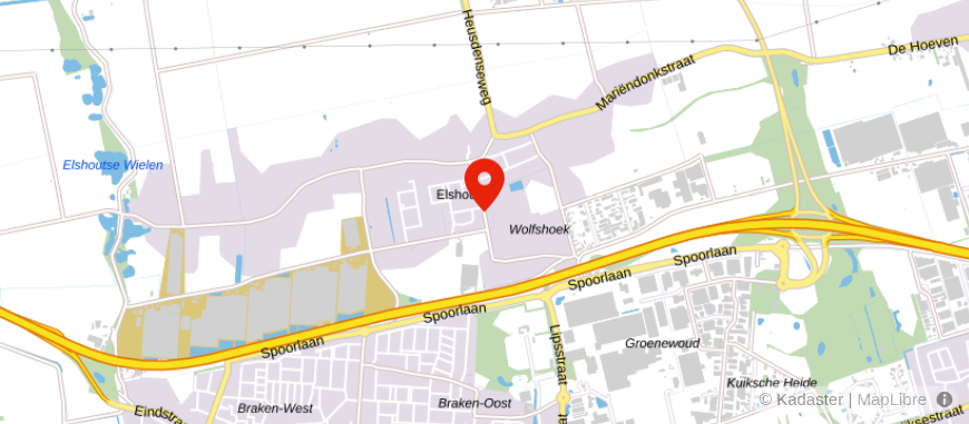 Locatie van Assurantiekantoor Van den Hoven