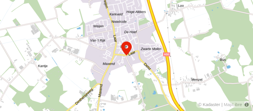 Locatie van Vossenberg Verzekeringen
