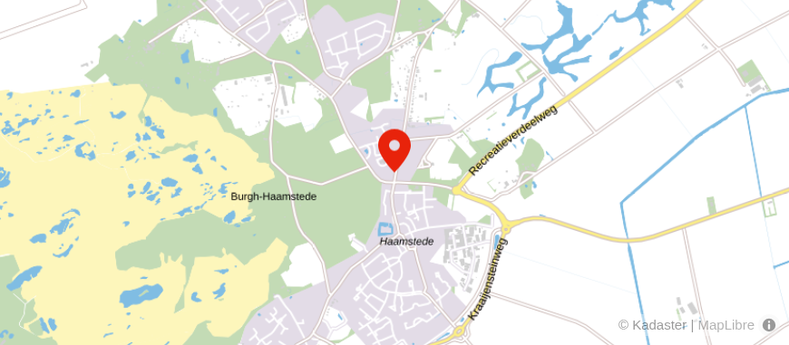 Locatie van Home Financieel Advies Burgh-Haamstede