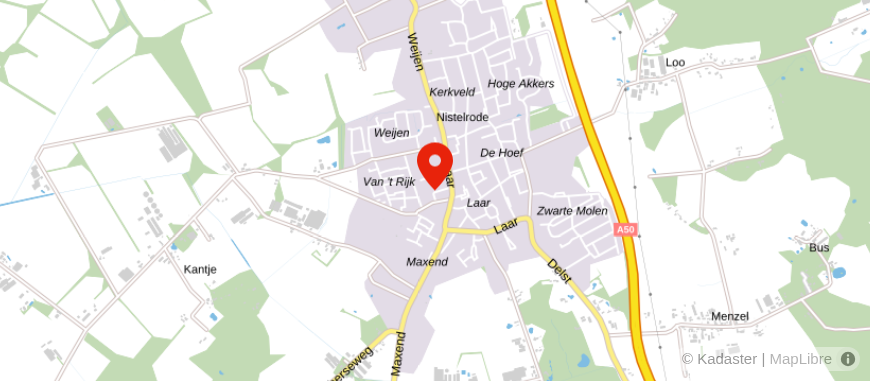 Locatie van Wijssens Financieel Advies