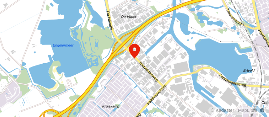 Locatie van EJP Accountants