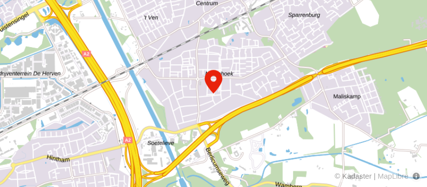 Locatie van Hypothekenkantoor Corne Janssen