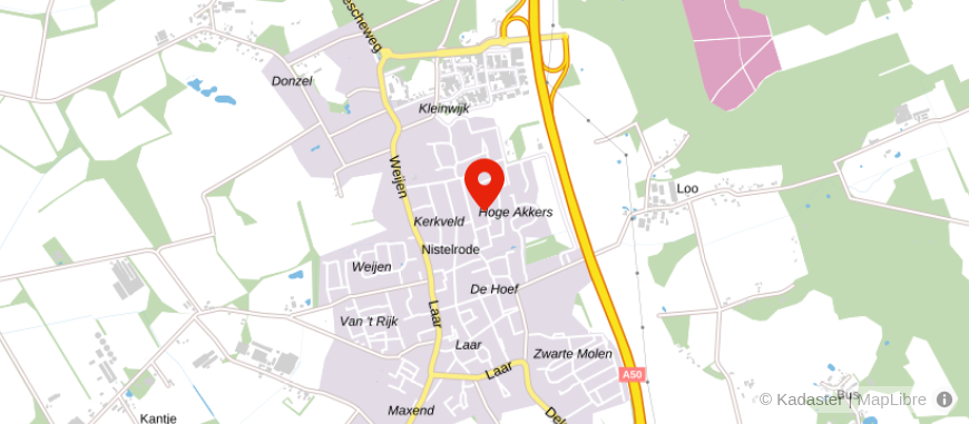 Locatie van Cortjens Bernheze Verzekeringen