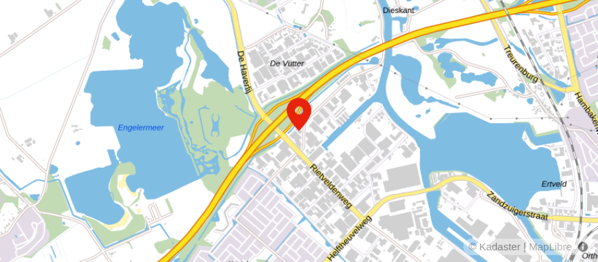 Locatie van Masterpiece Financials BV