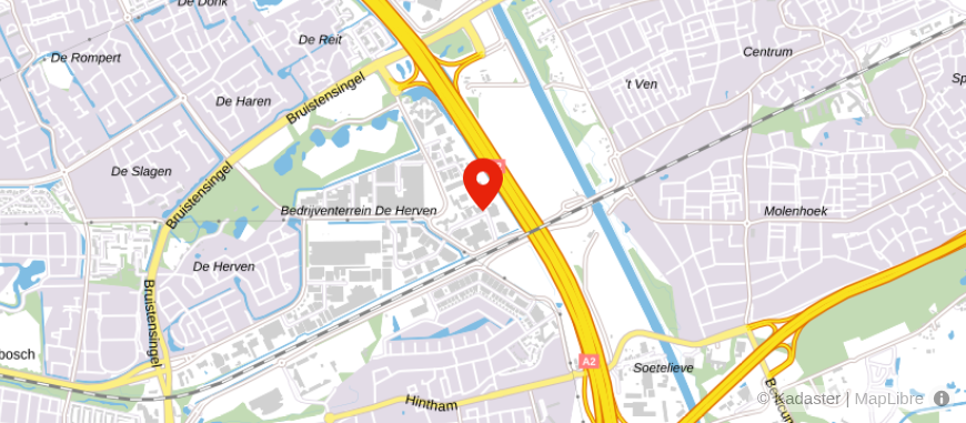 Locatie van Putter & De Boer Administratiekantoor