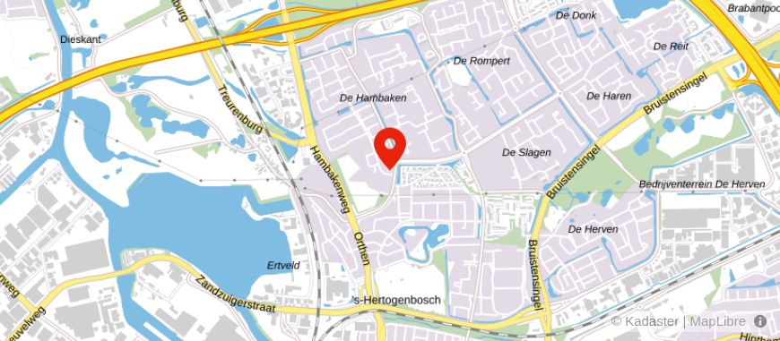 Locatie van Wijssens Financieel Advies