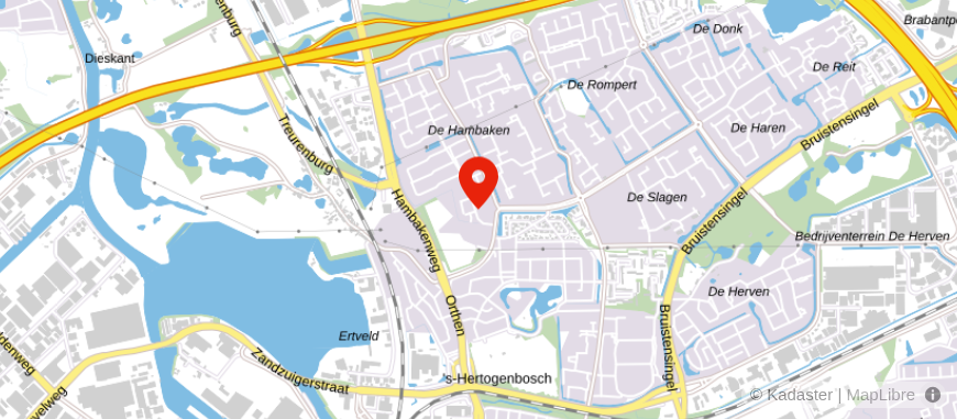 Locatie van Klopper & Kramer Uitvaartzorg