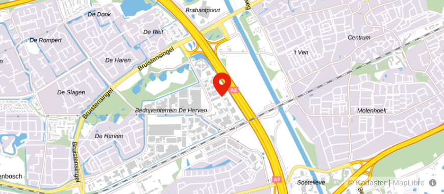 Locatie van Marsh