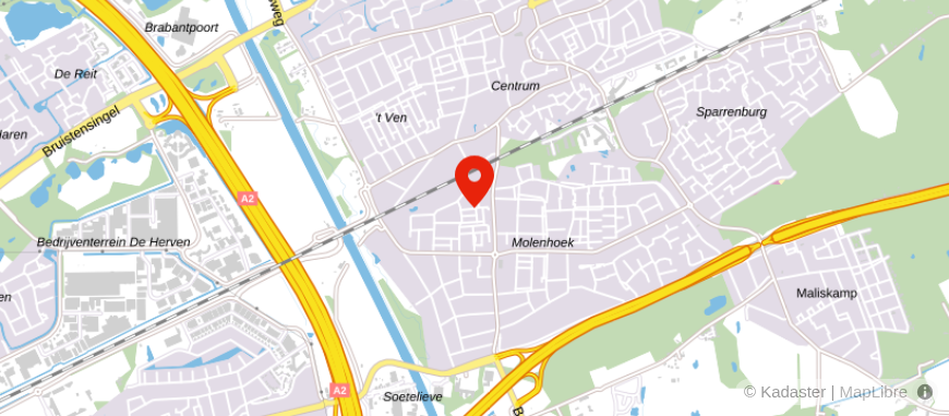 Locatie van BMC Pensioen & Communicatie