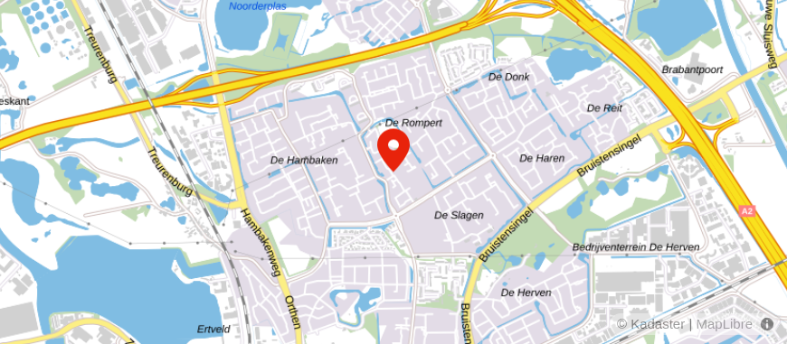 Locatie van MK Hypotheken