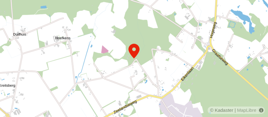 Locatie van Geld & Woning Uden – Langenboom
