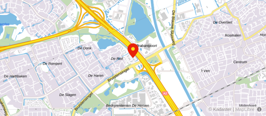 Locatie van Fidato Fiscaal Advies