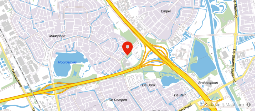 Locatie van Domek B.V.