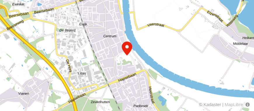 Locatie van Slooten van den Bogaart Accountants & Adviseurs