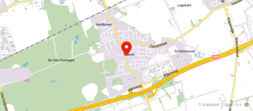 Locatie van Gloudemans