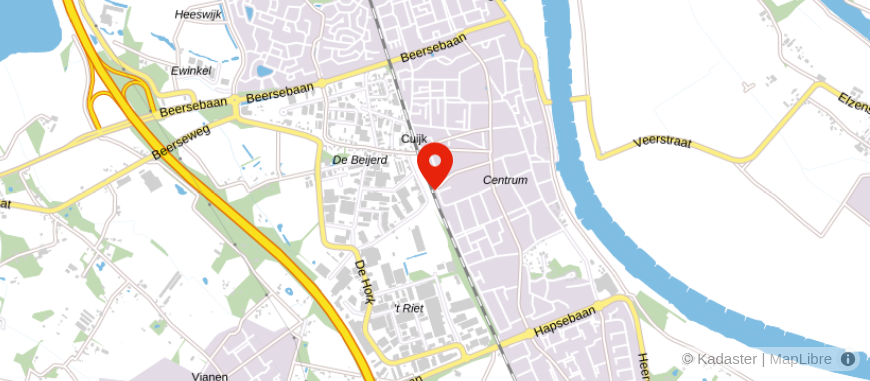 Locatie van Makelaardij Twan Poels