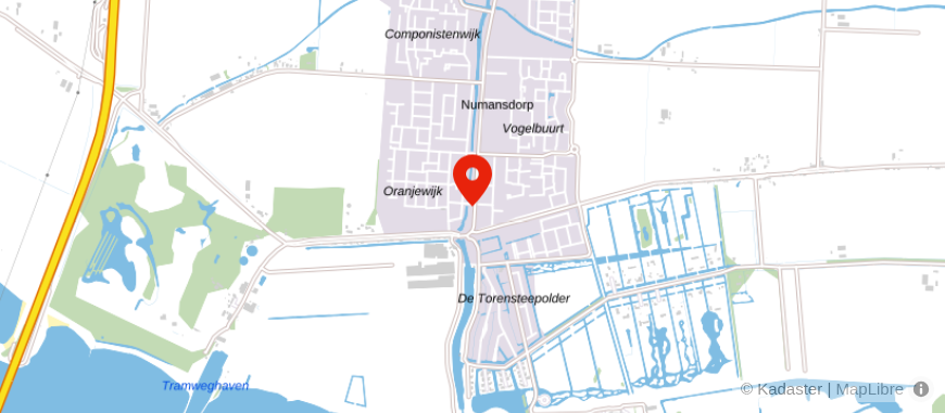 Locatie van Makelaars- & Taxatiekantoor VMK