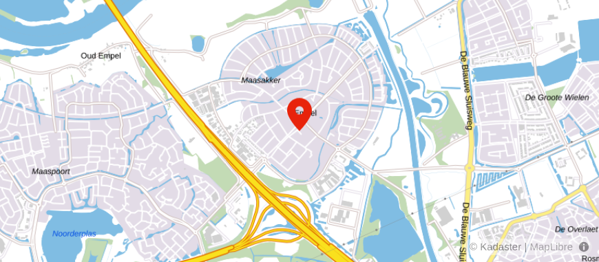 Locatie van TRIM Avezaat Financiële Planning