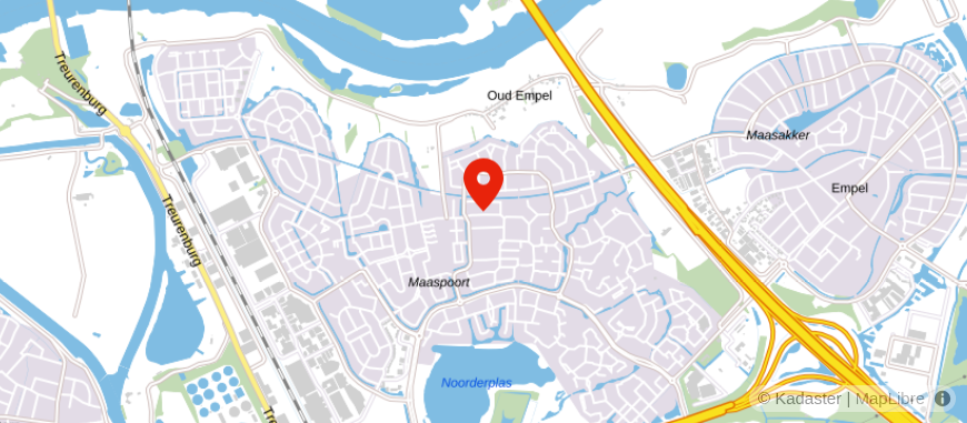 Locatie van Inveks Assurantiën