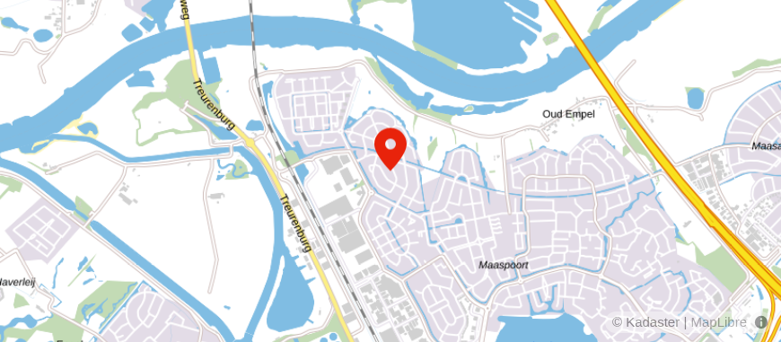 Locatie van Hypotheek & Assurantiekantoor P. van den Heuvel