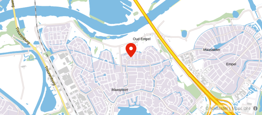Locatie van GeWOON Makelaars