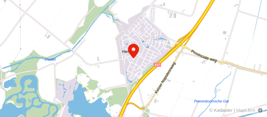 Locatie van Adviesbureau Verhoeven
