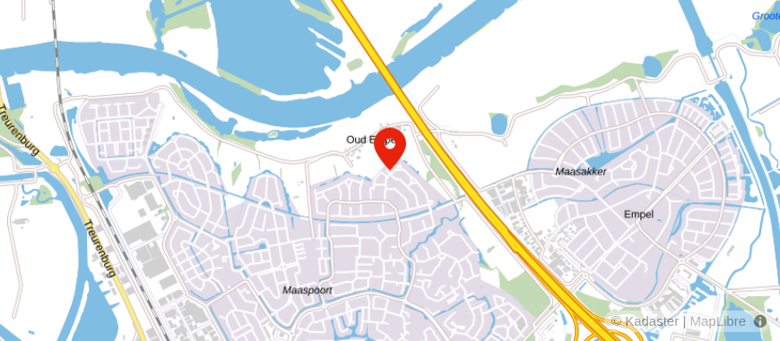Locatie van Roscam hypotheken