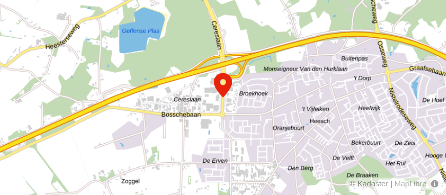 Locatie van Geerts & Van Spijk