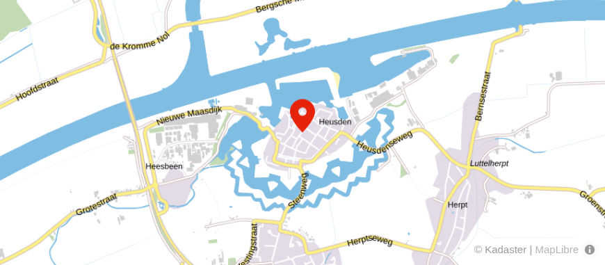 Locatie van Reliever B.V. - Heusden