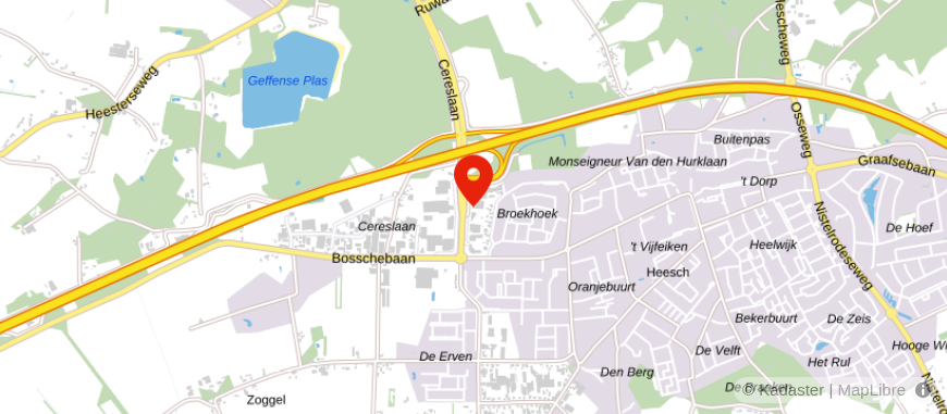 Locatie van Ender Adviesgroep