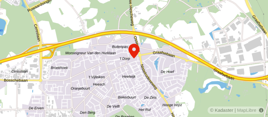 Locatie van Qees