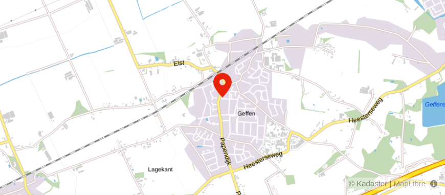 Locatie van HOOF Hypotheken Verzekeringen B.V.