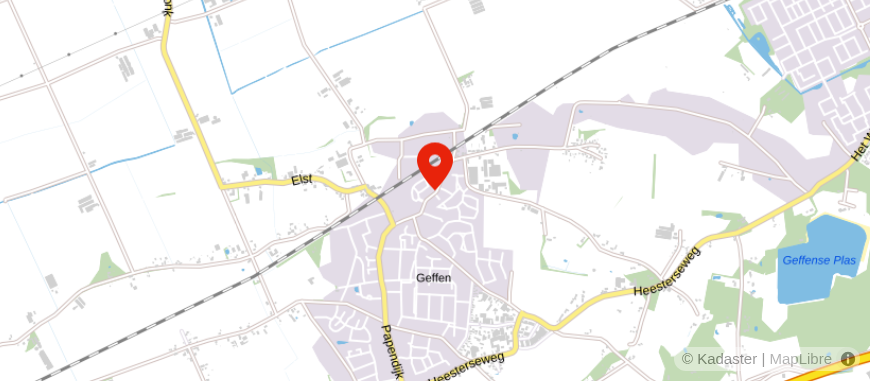 Locatie van Van der Doelen Geffen