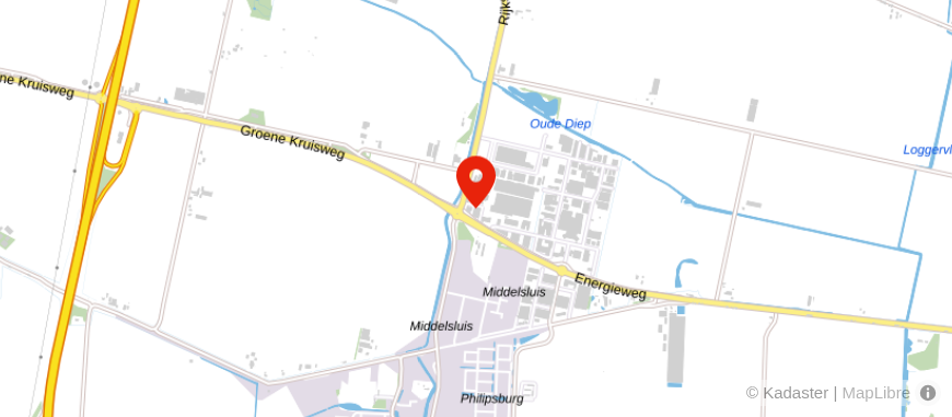 Locatie van Adviescentrum van de Graaf
