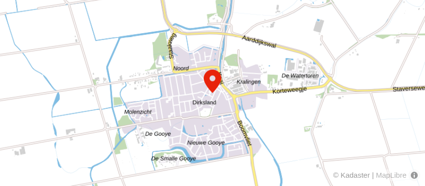 Locatie van Veldsink – Van Loo