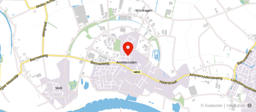 Locatie van Notariskantoor Kampschoer