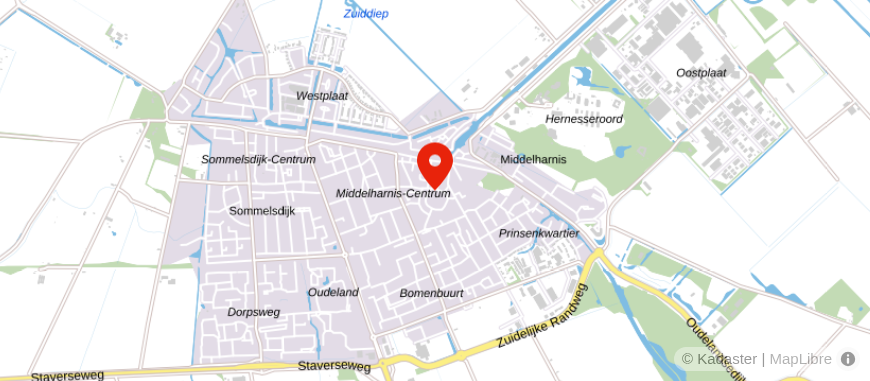 Locatie van Benschop & Sterling Netwerk Notarissen