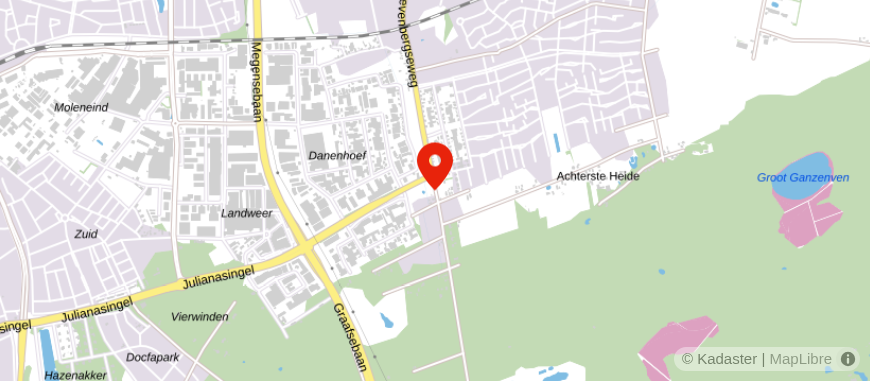 Locatie van Koster & van Ham