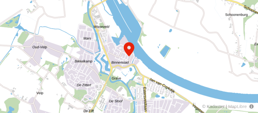 Locatie van Kersten & Wilhelm Notarissen