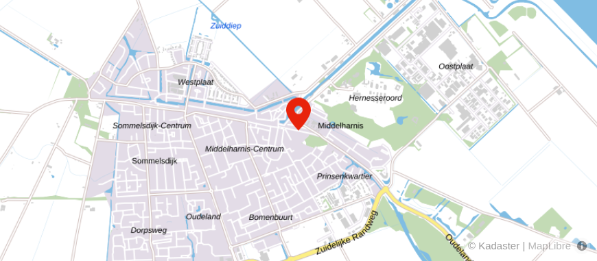 Locatie van Asara Verzekeringen B.V.