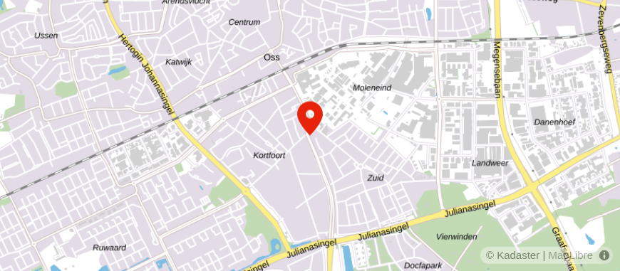 Locatie van Notariskantoor Barbara van Kampen