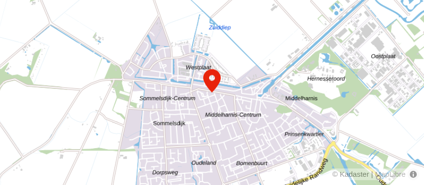 Locatie van De Scheidingsplanner Goeree-Overflakkee